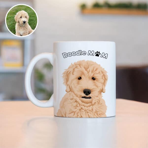 Custom Doodle Mom Mug 3