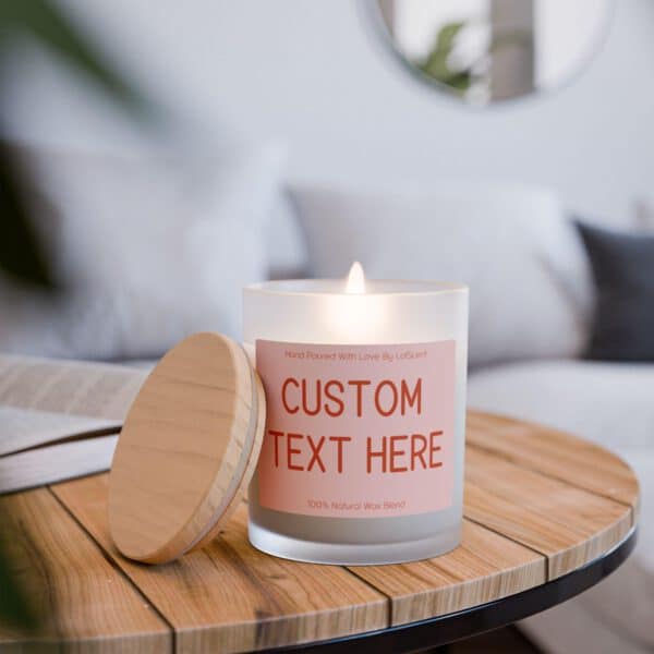 Custom Gift Candle