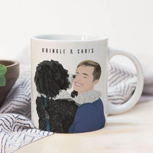 Personalized Dog and Owner Mug 6